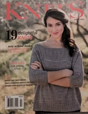 Interweave Knits Magazine 2018 Bailiwick Pullover Knitting Needles Colorwork