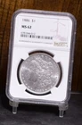 1886 Morgan Dollar - NGC MS62 (#58575-L)