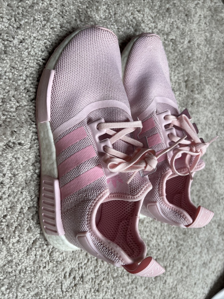 pink Adidas kids NMD size us 5.5 | eBay