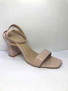 raid wink blush patent square toe block heeled sandals