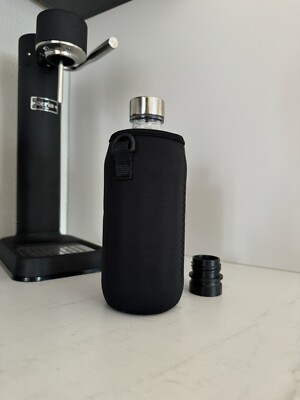   Adapter & Hülle f. AARKE Glasflasche f. AARKE Carbonator 1-3 Wassersprudler  