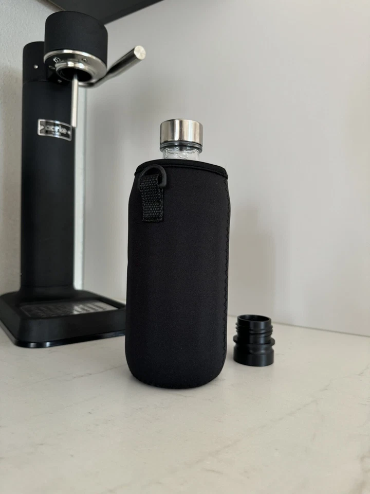 ✅ Adapter & Hülle f. AARKE Glasflasche f. AARKE Carbonator 1-3 Wassersprudler ✅