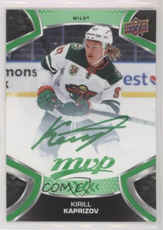 2021-22 Upper Deck MVP Green Script Kirill Kaprizov #218