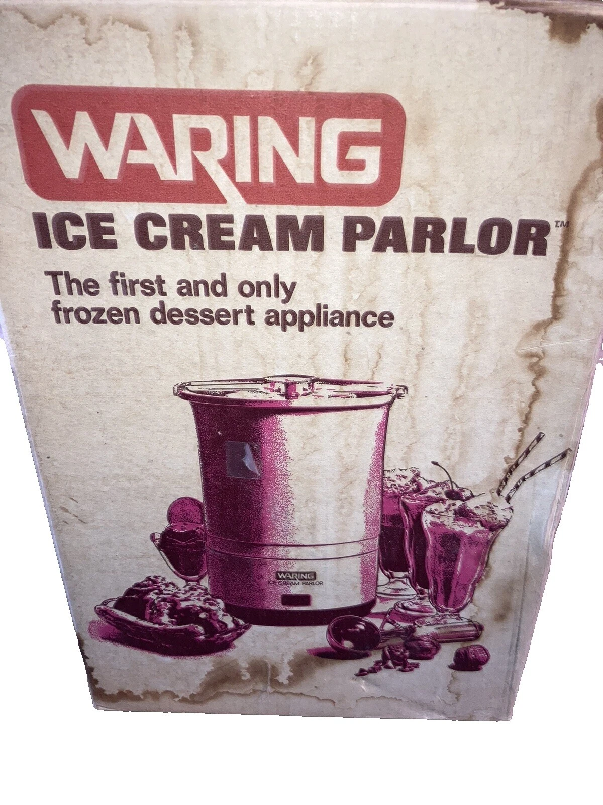 Fabricantes de helado eléctrico de hielo Waring yogur Makers