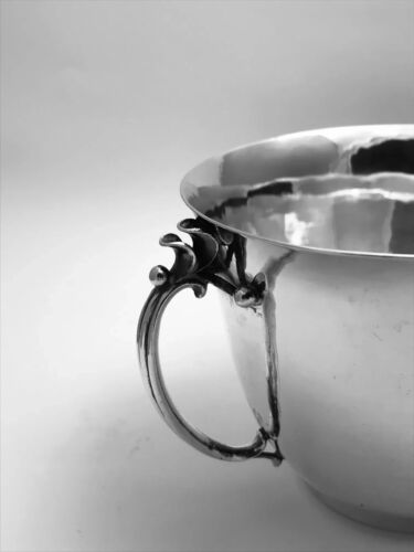 Georg Jensen Sugar Bowl & Cream Jug 456d - Picture 3 of 3