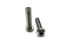 3/8-16 Standard Hex Socket Cap Button Head Al...