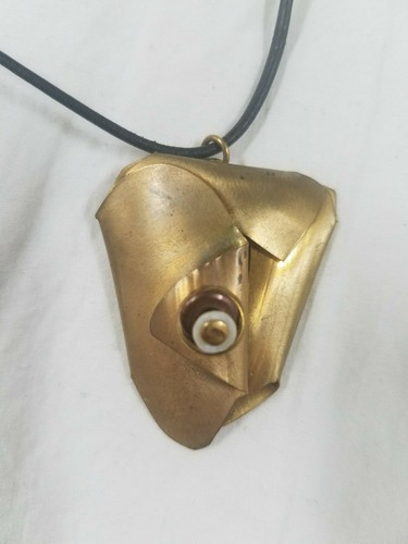 Handmade Whitney Mixed Metal Necklace Artisan A