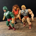 Vintage He-Man MOTU Masters Of The Universe Figure Lot (3) 80s Mattel PRIORITY d