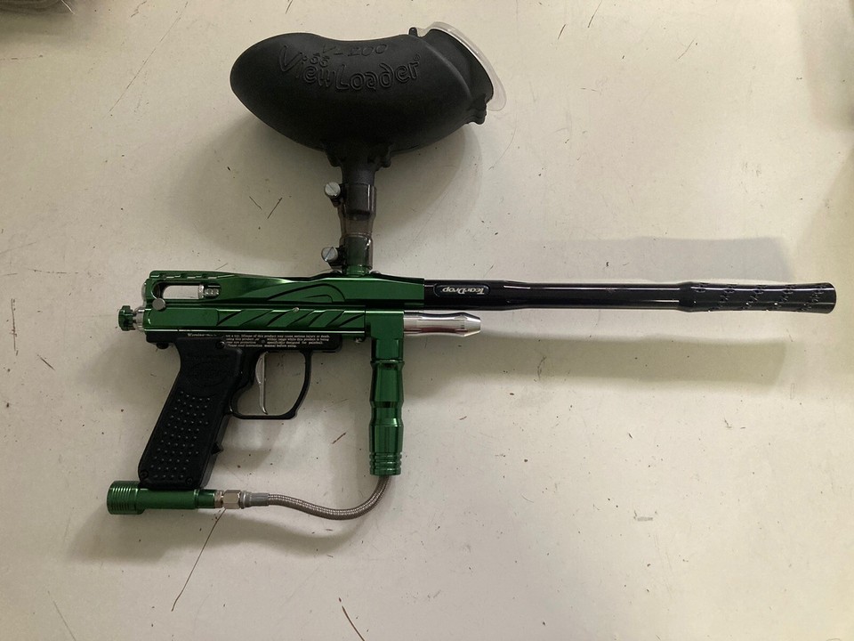 Spyder Imagine Green Paintball Marker Gun Electronic Select Fire Board