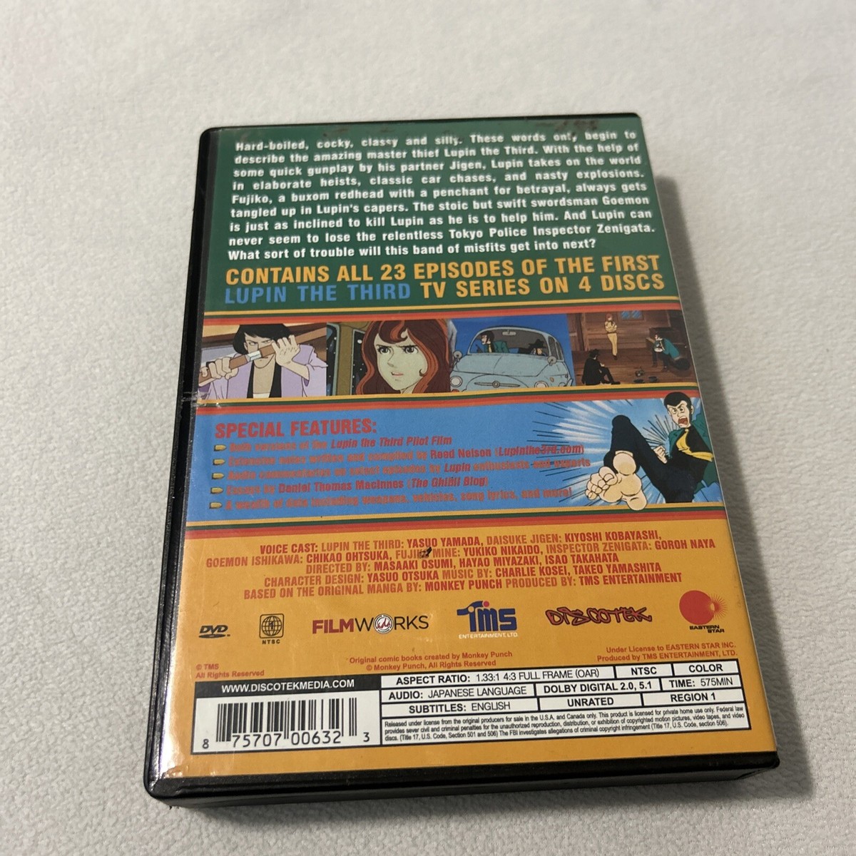 Lupin the 3rd: the Complete First Season (DVD) 875707006323| eBay