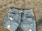 Old Navy Higher High Rise Sky-Hi A-Line Secret Smooth Pocket Jean Shorts 2 — photo 2