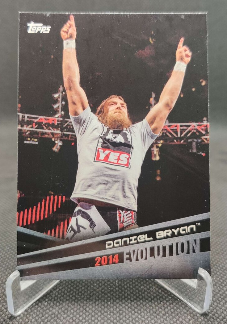 2018 Topps WWE Evolution #E-13 Daniel Bryan wrestling card