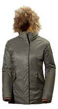 Helly Hansen W Hilton 2 Parka Jacket 53000/468 Olive Night New