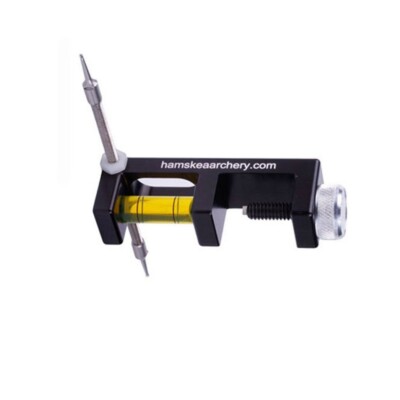Hamskea Archery Solutions Easy Third Axis Level Black for Bow Sight Adjustment