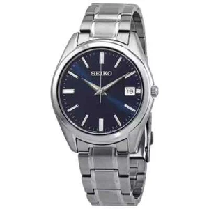 Montre à cadran bleu Quartz classique Seiko - SUR309P1 NEW