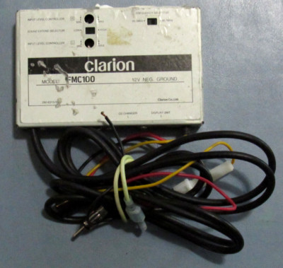 Clarion FMC100 CD Changer FM Modulator, Works Good When Removed  (B24)