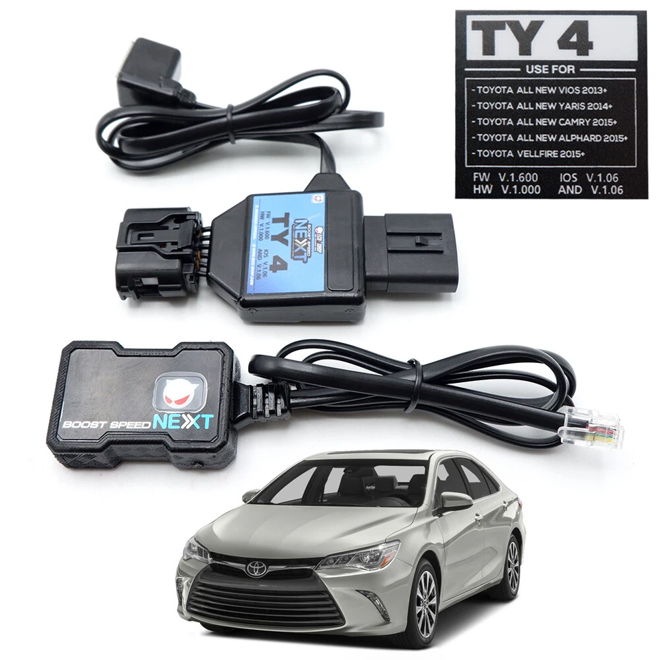 Control acelerador ECU TY4 velocidades para Toyota Vios 13 Yaris 14 Camry Alphard 15 Foto 2 de 4