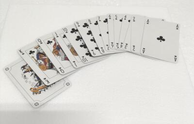 playing cards and pouch arsène