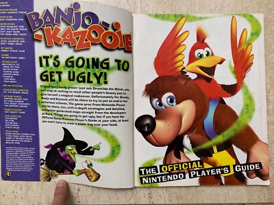 Banjo Kazooie (Nintendo 64, 1998) N64 Nintendo Power Player's
