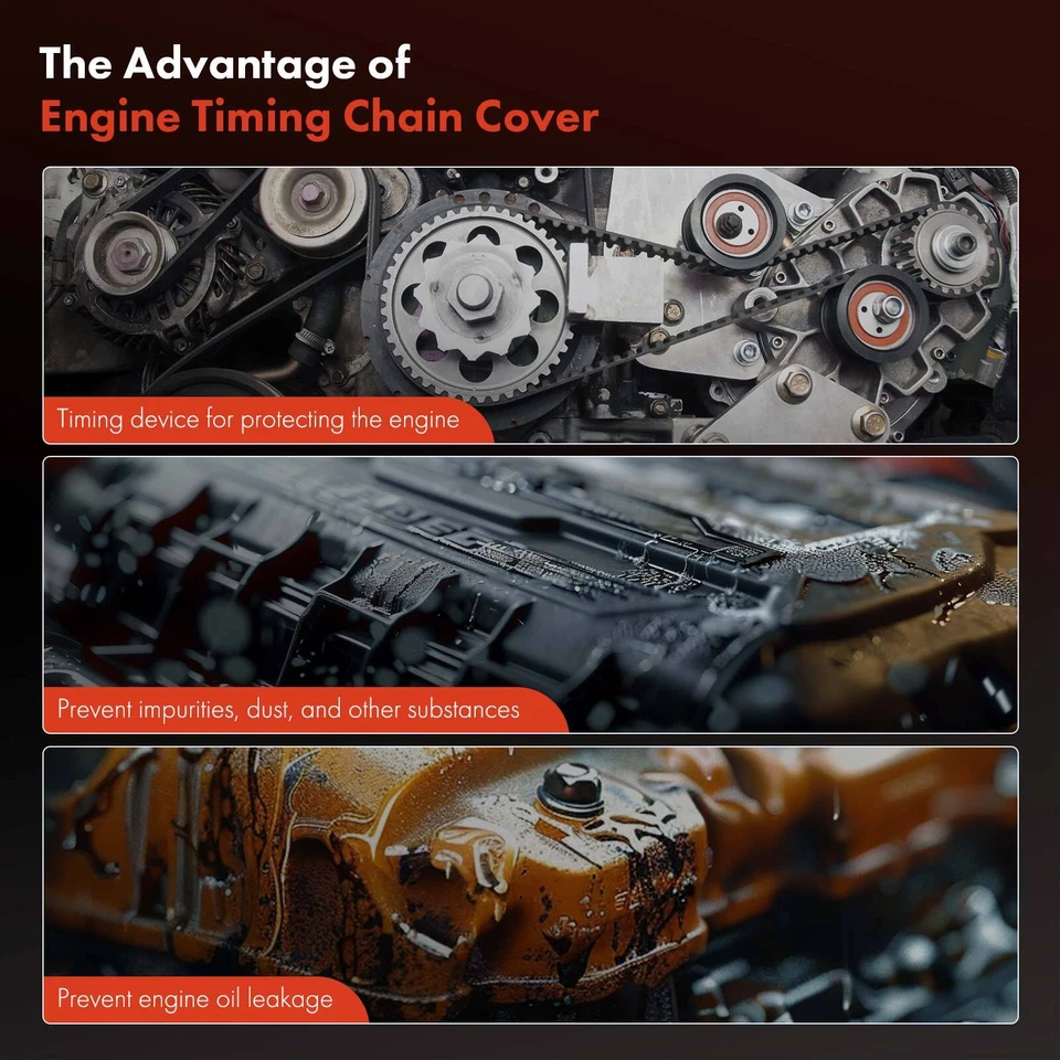 Cubierta de distribución del motor para Toyota RAV4 06-08 Corolla Matrix Lexus HS250h Scion xB Foto 4 de 4