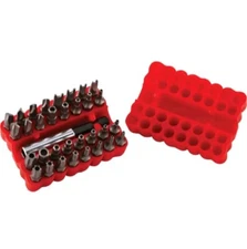 Best Way Tools Extractor Security Bit Set 33 Pc. with Storage Case
