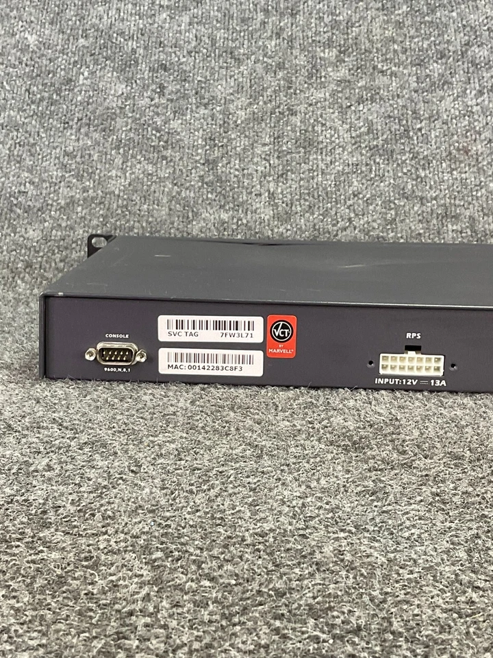 Dell PowerConnect 3448 🌐 Ethernet Switch 🖥️ 48-Port 10/100 Rack Black - Image 3 of 4