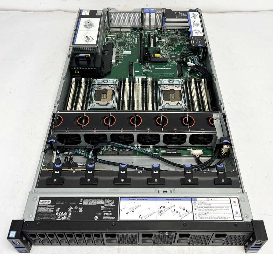 Lenovo ThinkSystem X3650 M5 v3 2U Configurable Rack Server - Image 3 of 4