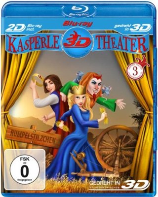 Kasperletheater - Rumpelstilzchen in REAL 3D (Puppentheater  BLU-RAY) NEU OVP