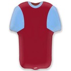 Claret and Blue Football Shirt Foil Balloon (24 inches)