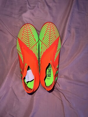 Adidas Predator Edge+ SG Solar Red Soccer Cleats Men
