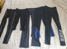 Lot of 5 XS Victorias Secret Sport, VS PINK, Athleta, Leggings Capris