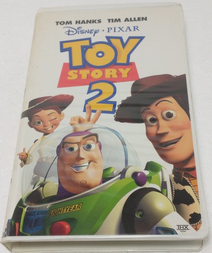Pair of Disney TOY STORY VHS tapes Original & 2. 1995 / 1999 NOT TESTED Pixar VG - Foto 8 di 12