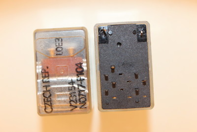 Relay No533 SIEMENS Comb Relay V23154-N0717-F104 12V 2 Switch 1pc