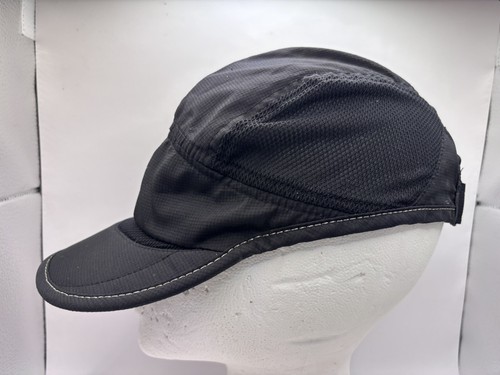 Nike Hat Black Daybreak Dri-Fit Mesh 5-Panel Running Adjustable Strapback - Picture 5 of 10