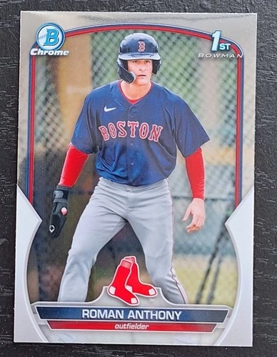2023 1st Bowman Chrome Prospects Roman Anthony #BCP-71 (RC) Red Sox