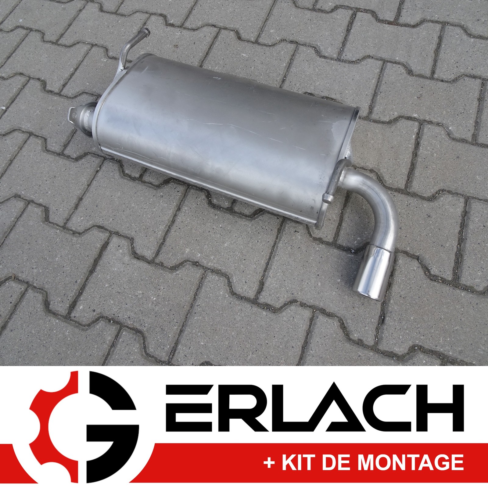 Silencieux arriere pour Suzuki Jimny 1.3 16V échappement de rechange standard pour 4044