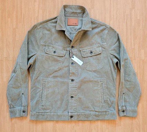 NWT Taylor Stitch The Long Haul Jacket in Light Sage Cord Green XXL 46 Huckberry - product listing photo