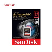 Sandisk Extreme Pro Sdxc 64GB UHS-I U3 200Mb/S V30