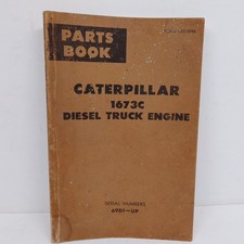 Cat Caterpillar 1673c Diesel Truck Engine 1974 69d1-up