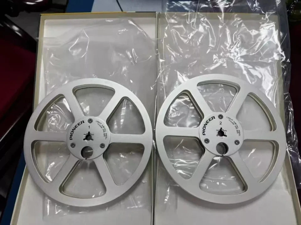 7 Inch Metal Reels Aluminum Pair For Pioneer Reel To Reel RT-707 (a pair) - Image 2 of 4