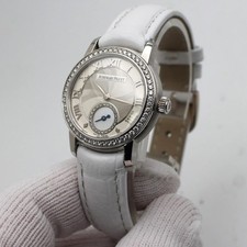 Audemars Piguet Jules Diamond 18K White Gold Diamond Silver Dial Watch 77228BC 3