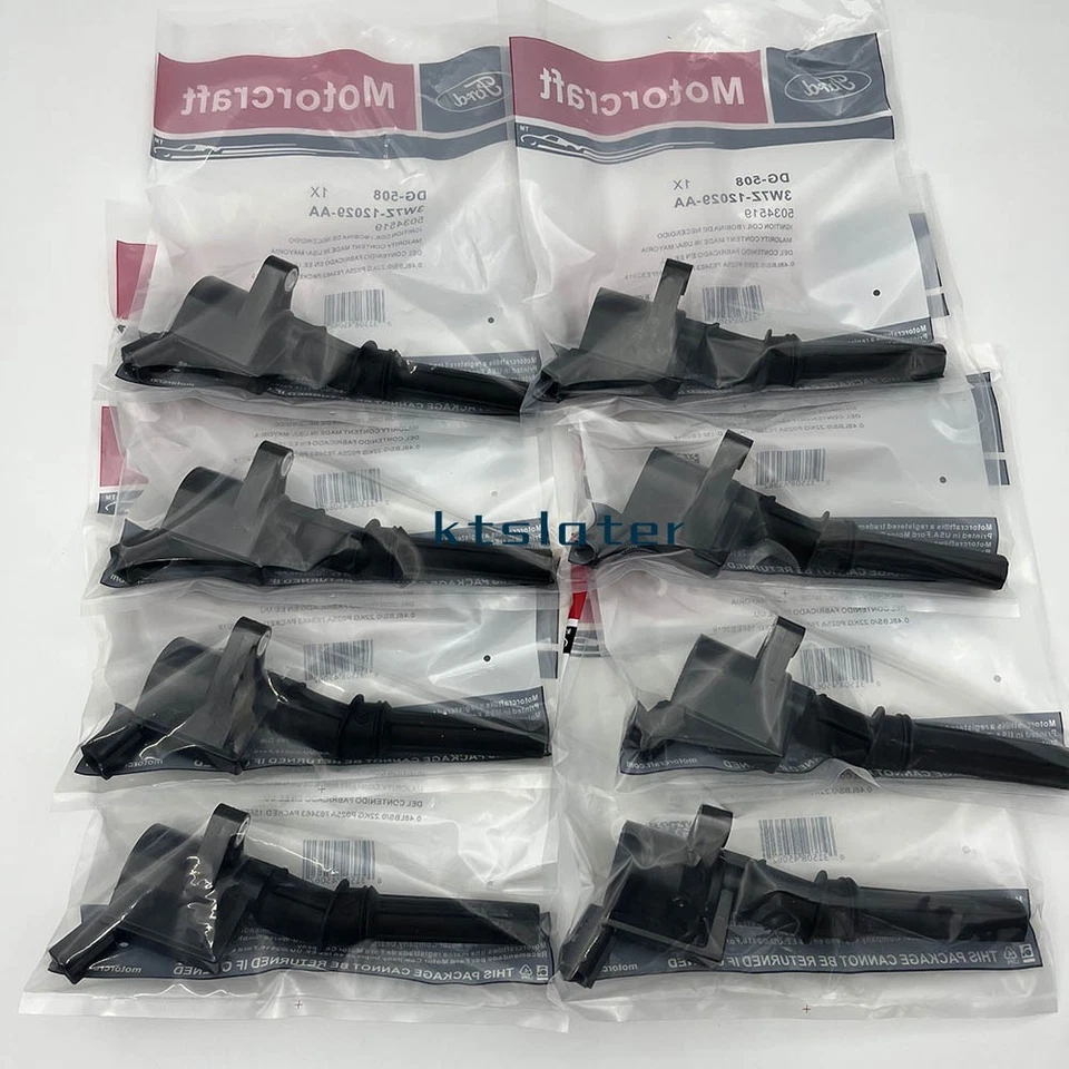 8PCS Motorcraft Ignition Coils DG508 For Ford F150 F250 F550 4.6L 5.4L 6.8L NEW Foto 2 de 4