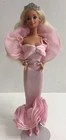 Vintage Barbie Doll Dressed In Perfume Pretty Pink Dress *Read*