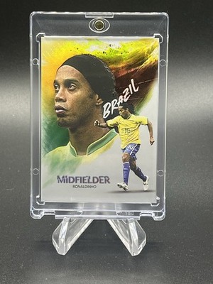 2026 Futera Unbreakable Ronadinho 10/15 Gold Jersey Match Midfielder Incert