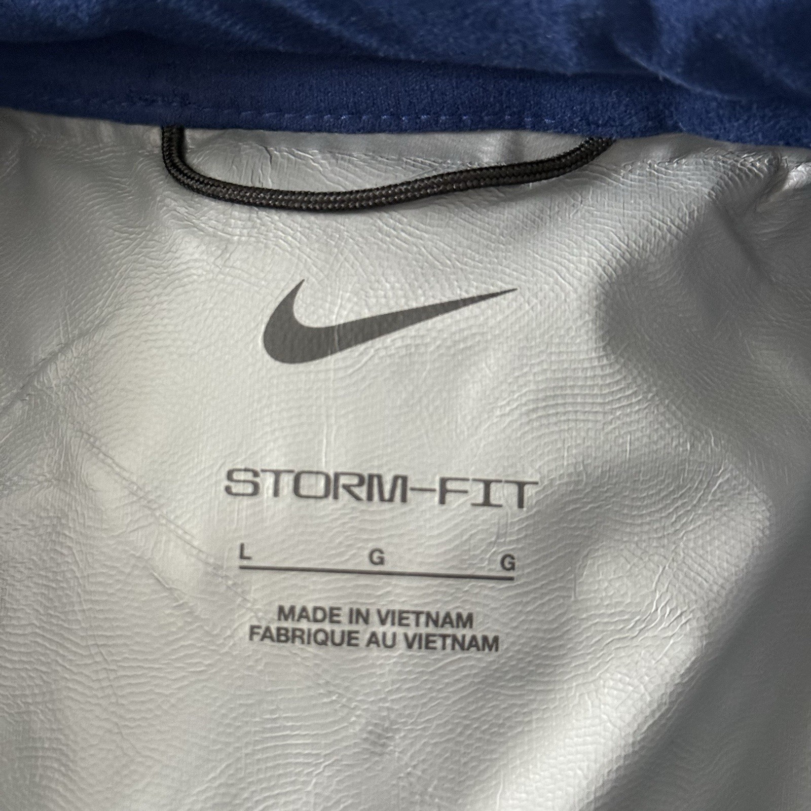 SACAI X NIKE Giacca impermeabile England Staff Issue Nike Storm Fit blu navy grande