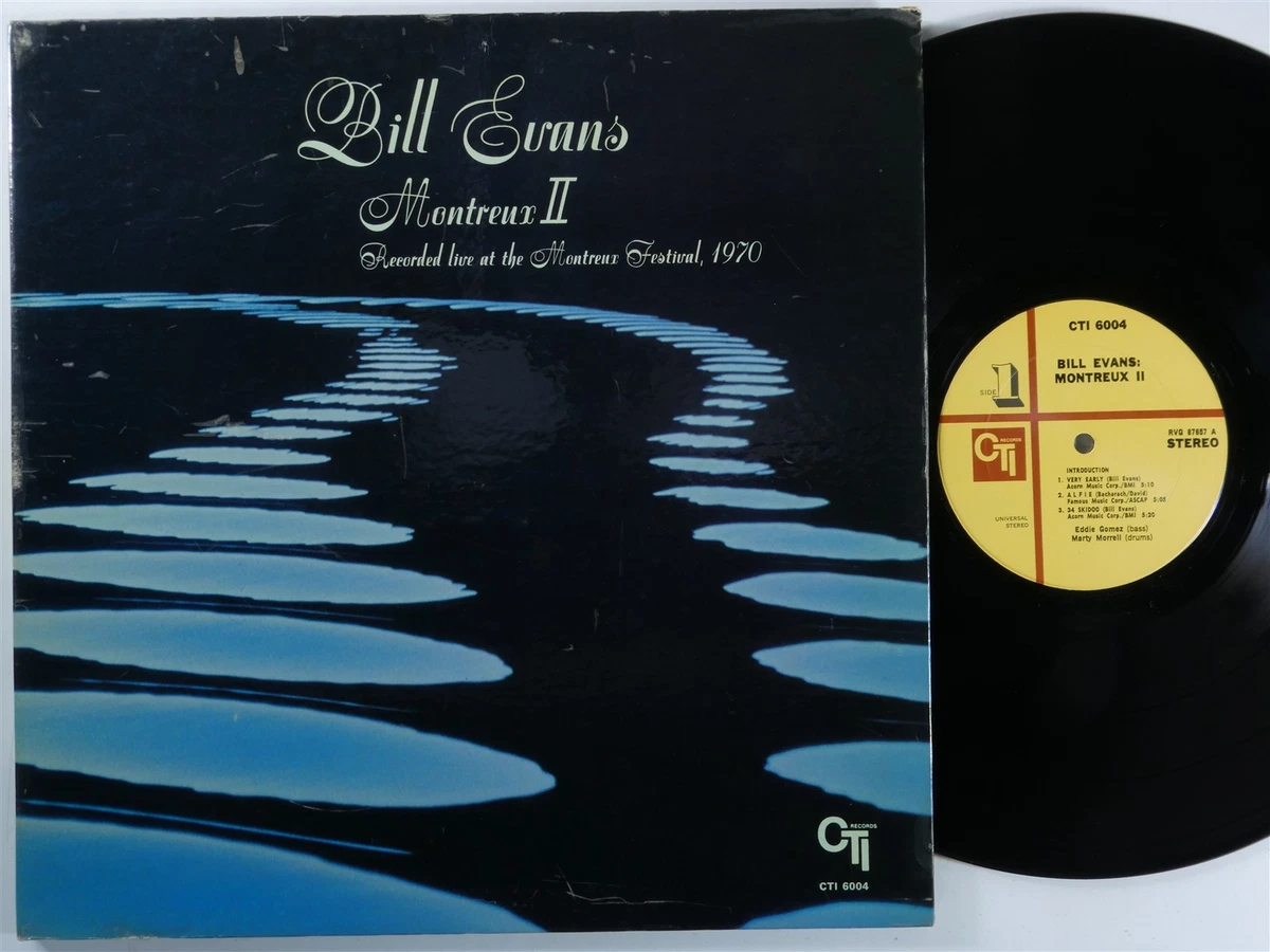 BILL EVANS Montreux II CTI LP VG+ gatefold b