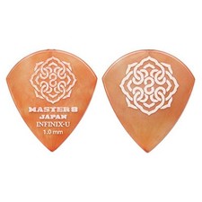 MASTER 8 JAPAN IFU-JZ100 INFINIX-U JAZZ with Hard Grip 1.0mm Guitar Picks x 10