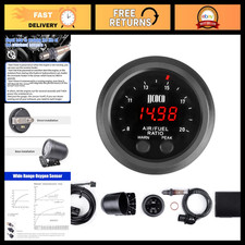Universal Digital Wideband Air Fuel Ratio Gauge Kit - Performance Tuning Tool Universal Digital Wideband Air Fuel Ratio Gauge Kit - Performance Tuning Tool