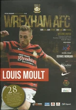 WREXHAM v WELLING UNITED VANARAMA CONFERENCE PROGRAMME 14/15 SEASON red dragons