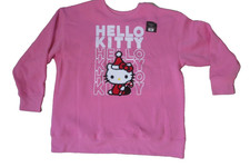 Hello Kitty Christmas Pink Sweatshirt Adult Size Large NEW CUTE 